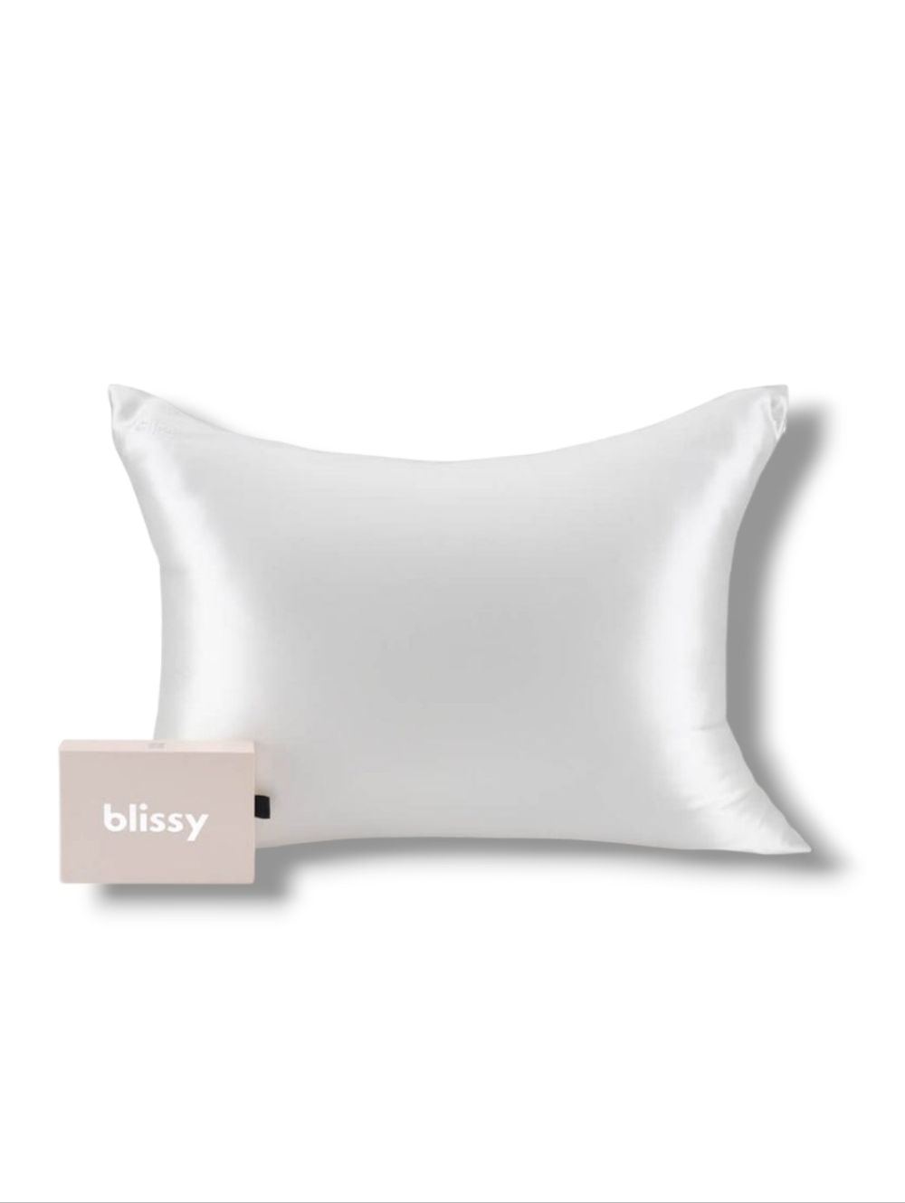 BLISSY Standard Size Pillow Case White